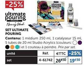 set ultimate pouring