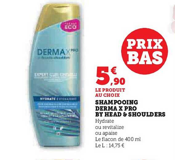 shampooing derma x pro by head & shoulders