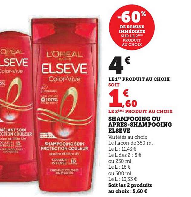 Shampooing Ou Apres-shampooing Elseve