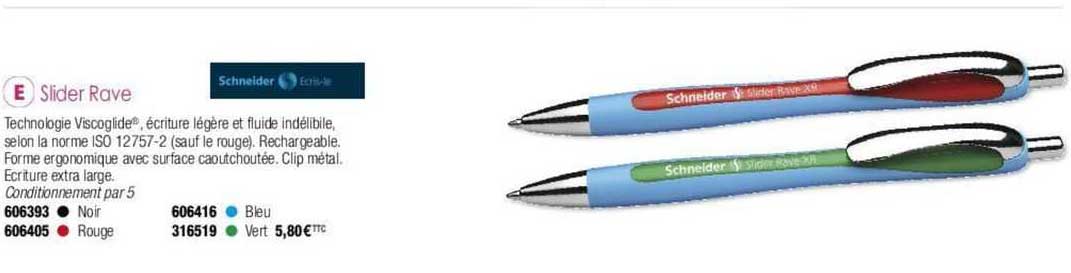 slider rave schneider