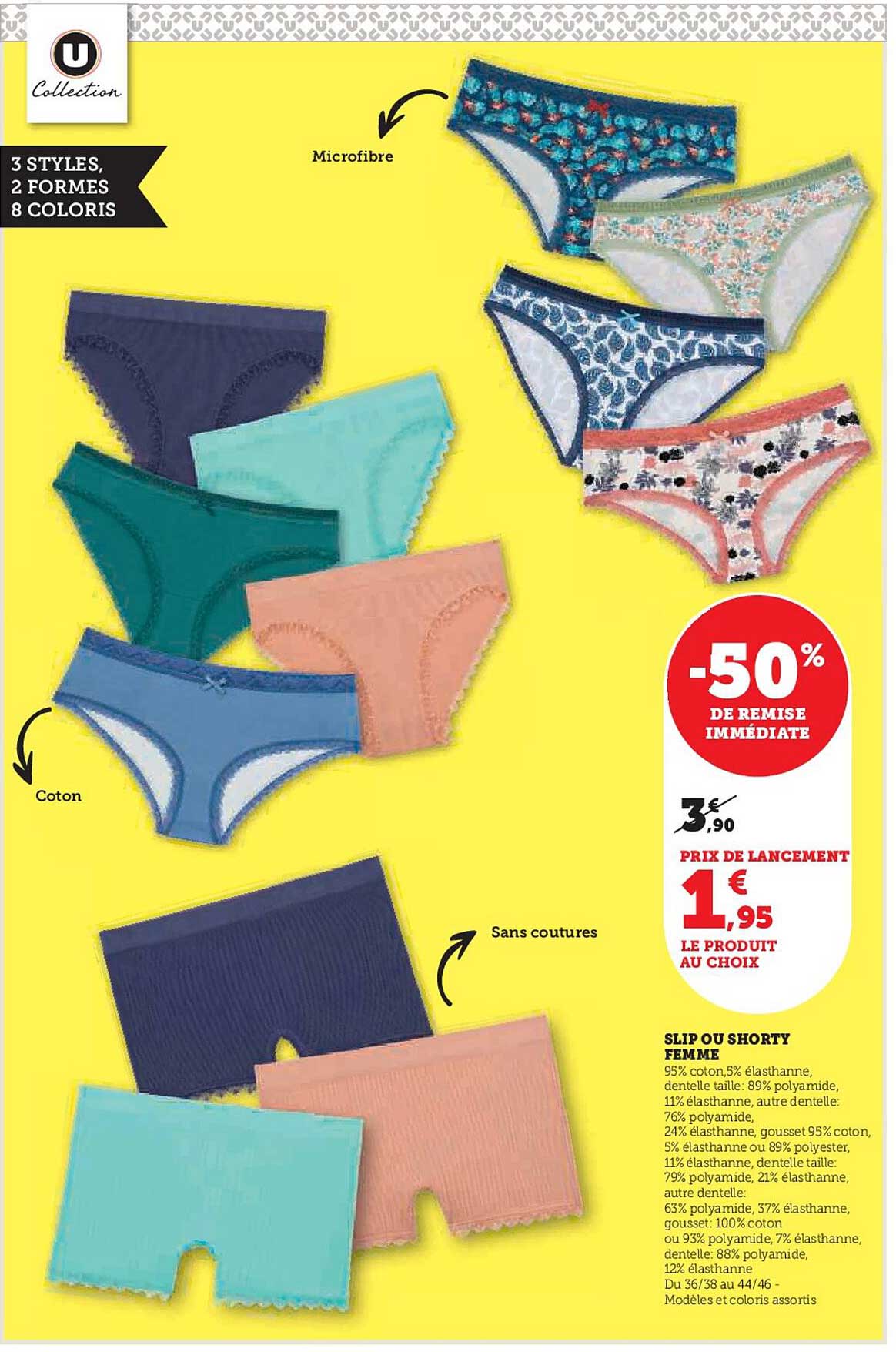 Slip Ou Shorty Femme