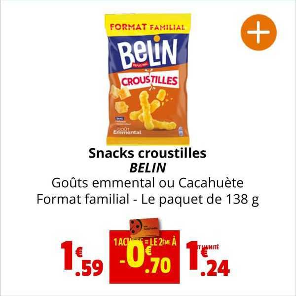 Snacks Croustilles Belin