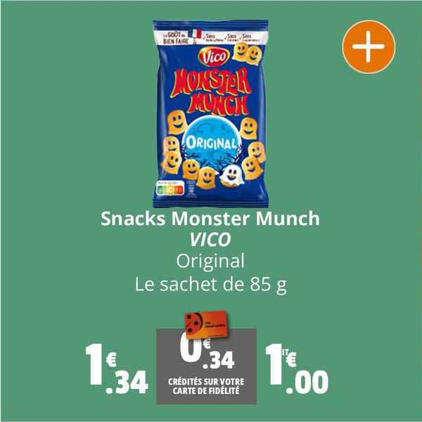 Snacks Monster Munch Vico