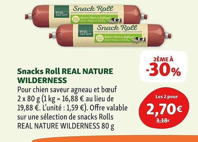 snacks roll real nature wilderness