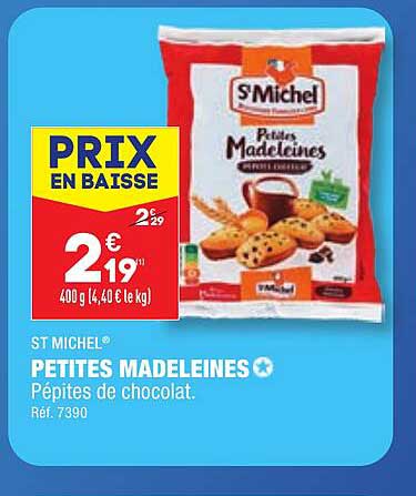 st michel petites madeleines