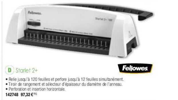 starlet 2+ fellowes