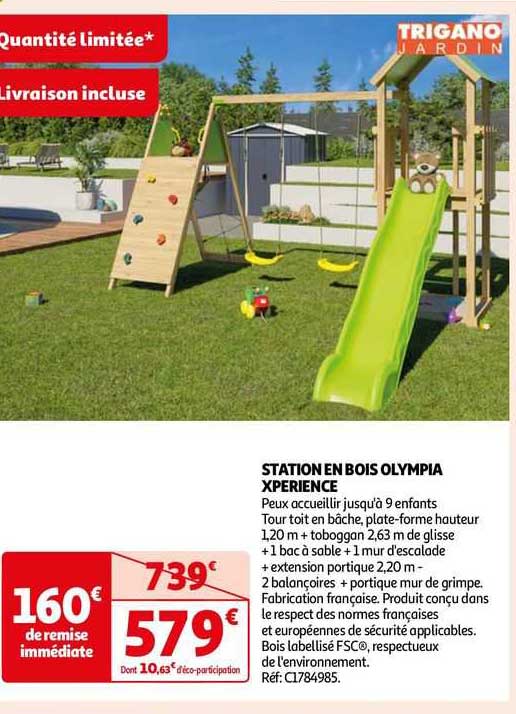 stations en bois olympia xperience