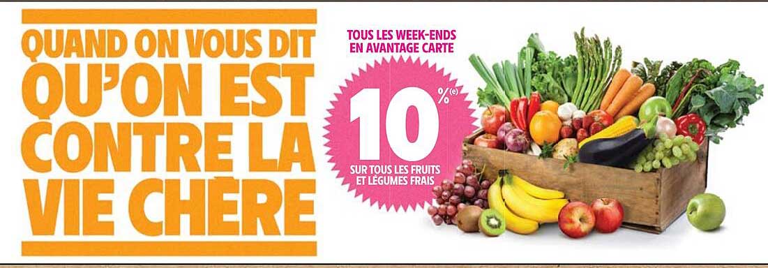 Sur Tous Les Fruits Et Légumes Frais