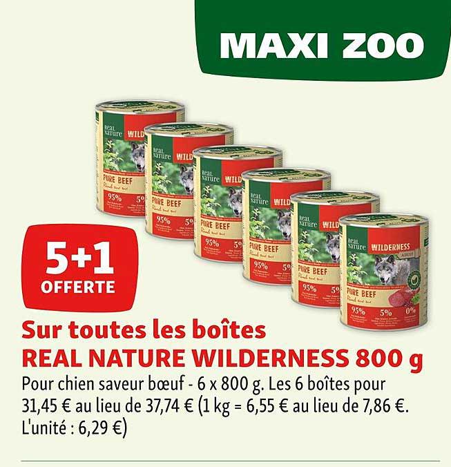 sur toutes les boîtes real nature wilderness