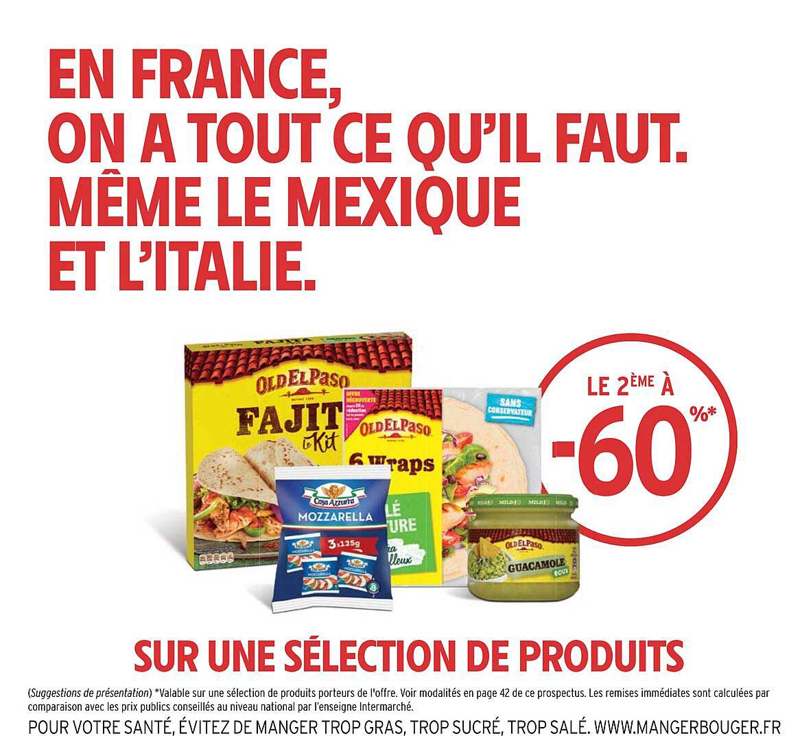 sur une sélection de produits