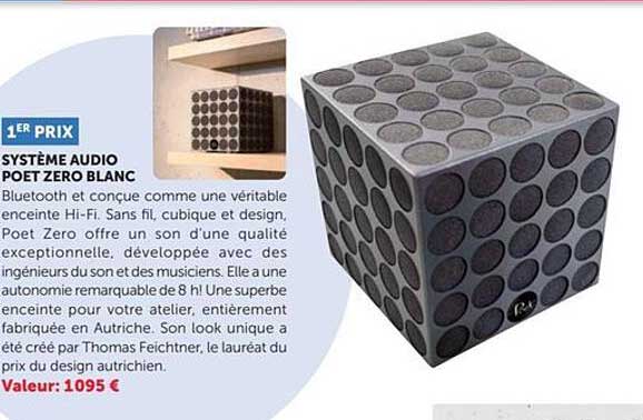 Système Audio Poet Zero Blanc