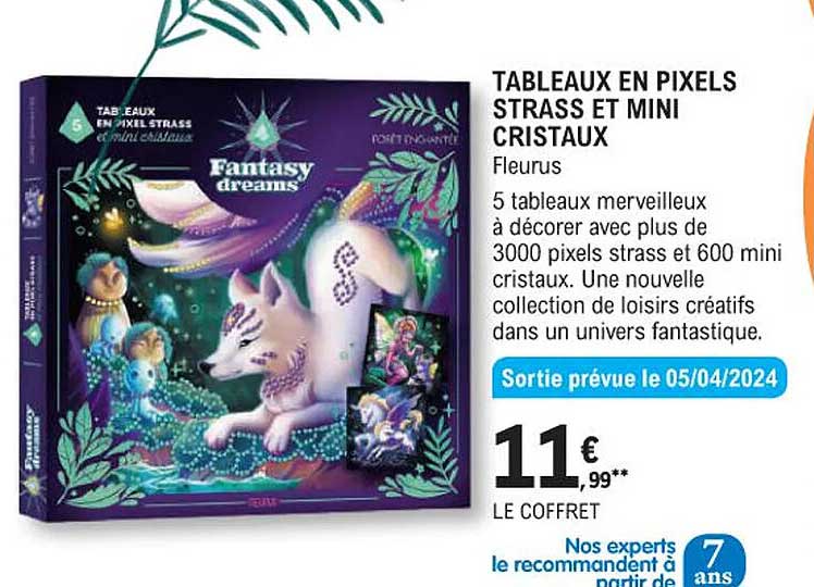 Tableaux En Pixels Strass Et Mini Cristaux