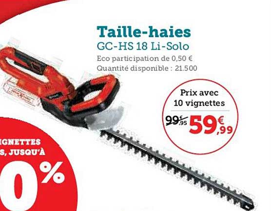 taille-haies gc-hs 18 li-solo