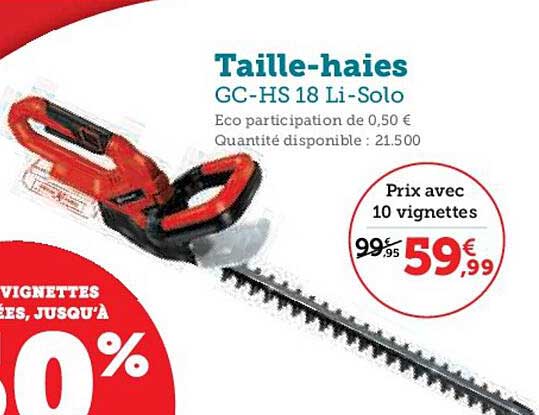 taille-haies gc-hs 18 li-solo