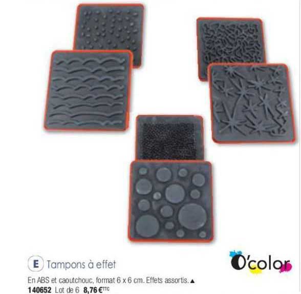 tampons à effet o'color