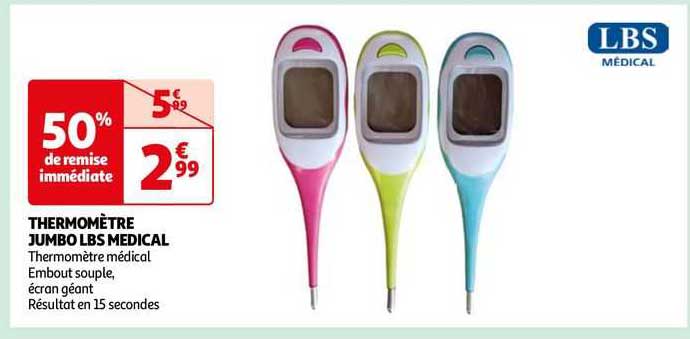 Thermomètre Jumbo Lbs Medical