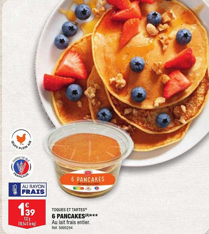 toques et tartes 6 pancakes
