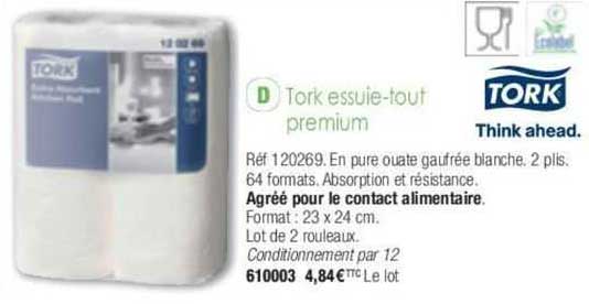 tork essuie-tout premium