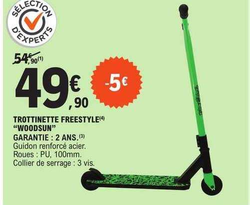 trottinette freestyle "woodsun"