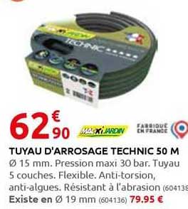 Tuyau D'arrosage Technic 50 L