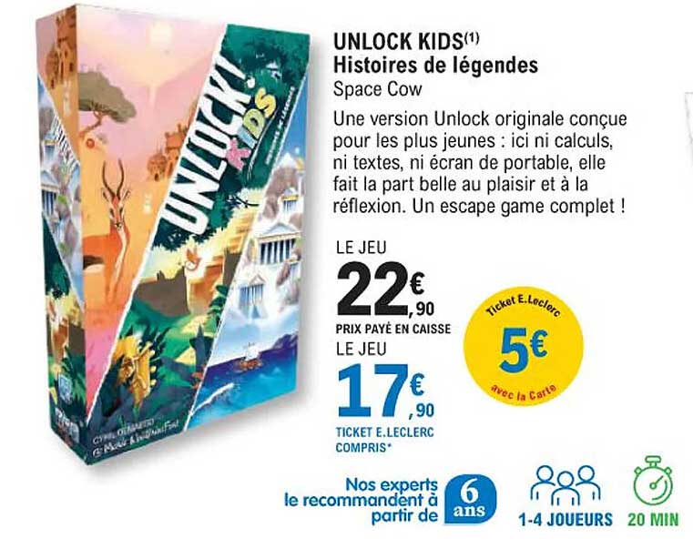 Unlock Kids - Histoires De Légendes