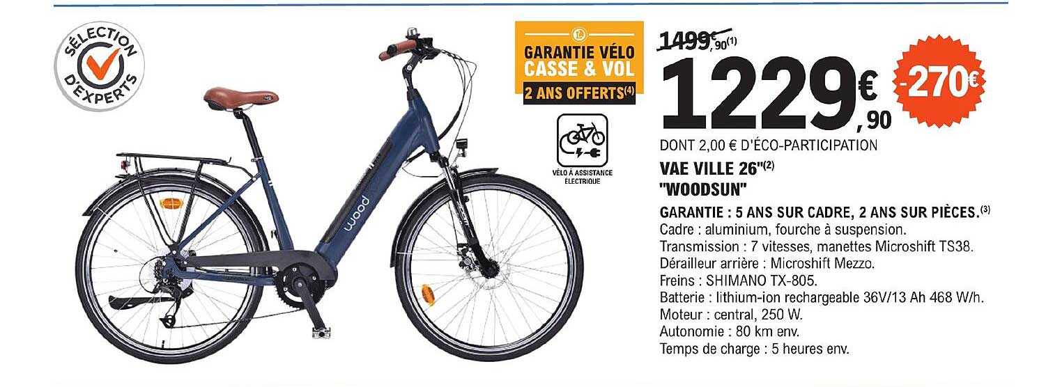 vae ville 26"  "woodsun"