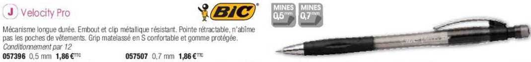 velocity pro bic