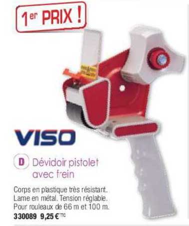 viso dévidoir pistolet avec fein