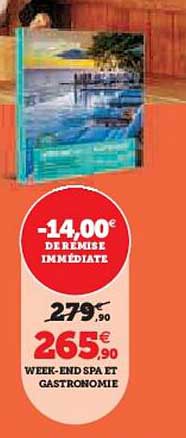 Week-end Spa Et Gastronomie