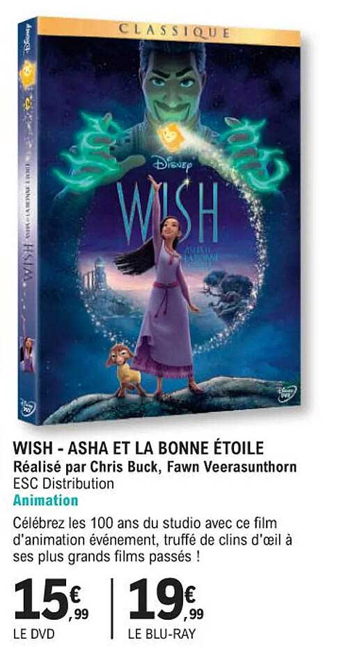 wish - asha et la bonne étoile - chris buck, fawn veerasunthorn - esc distribution