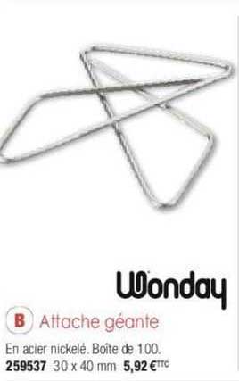 wonday attache géante