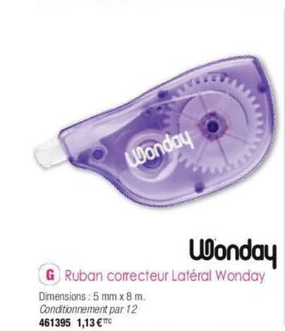 Wonday Ruban Correcteur Latéral Wonday