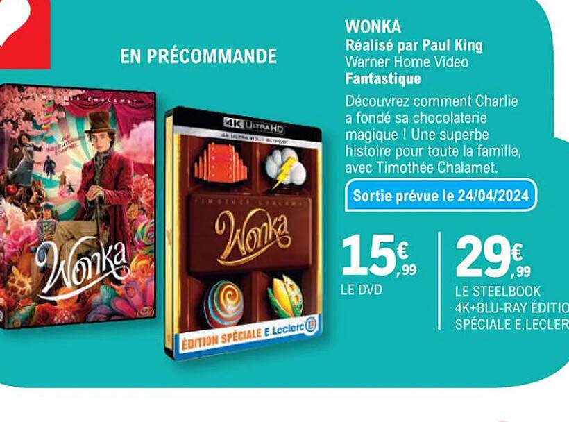 wonka - réalisé par paul king - fantastique
