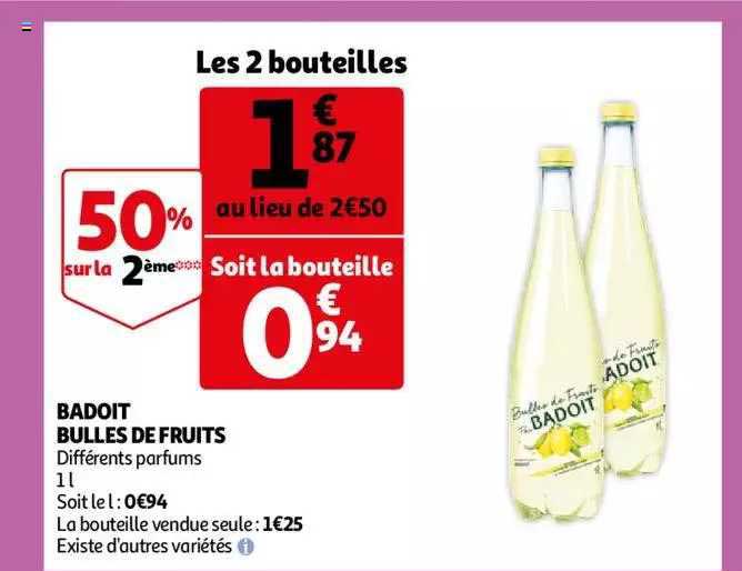 Badoit Bulles De Fruits