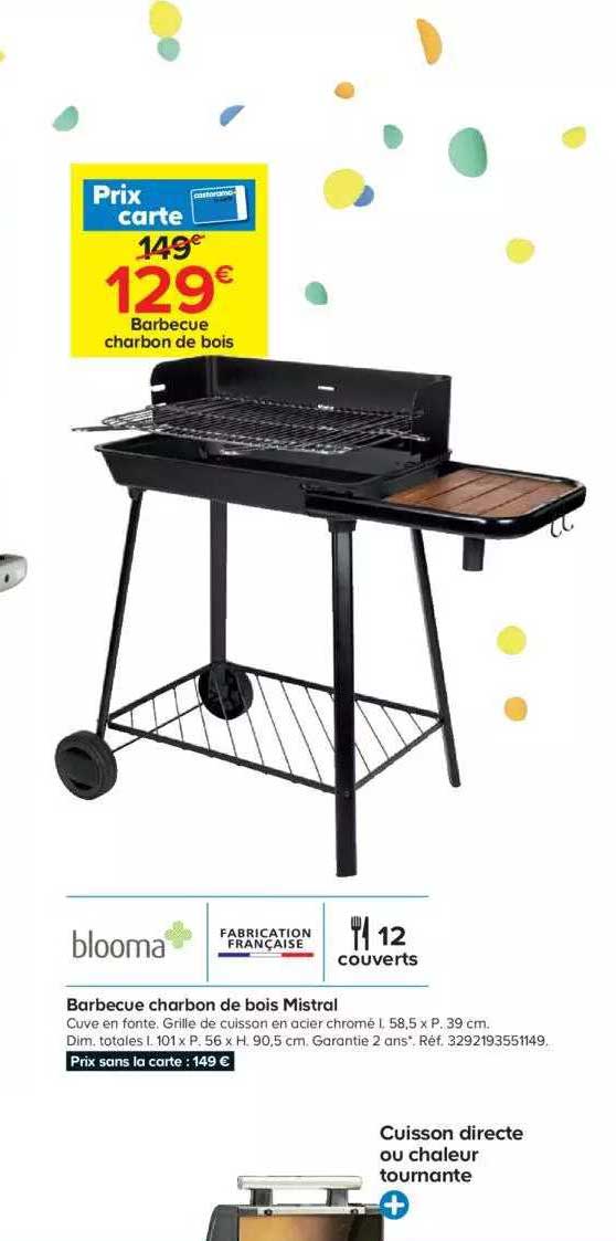 Barbecue Charbon De Bois Mistral