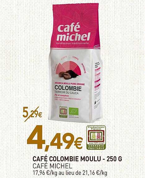 Cafe Colombie Moulu-250 G
