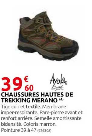 chaussures hautes de trekking merano