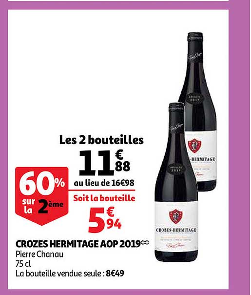 Crozes Hermitage Aop 2019