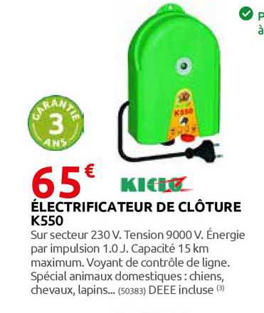 électrificateur De Clôture K550