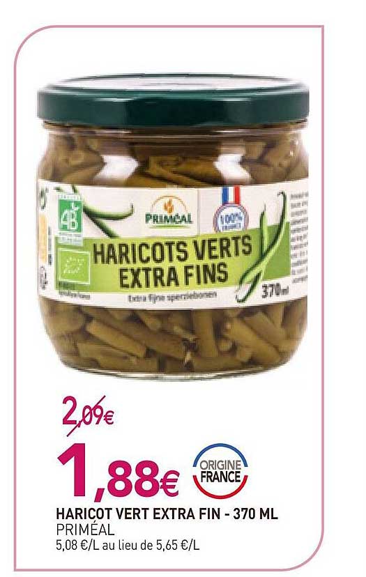 Haricot Verb Extra Fin-370ml