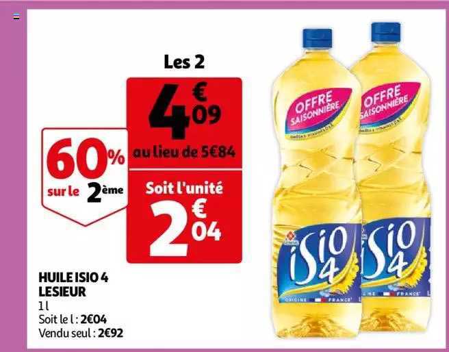 huile isio 4 lesieur