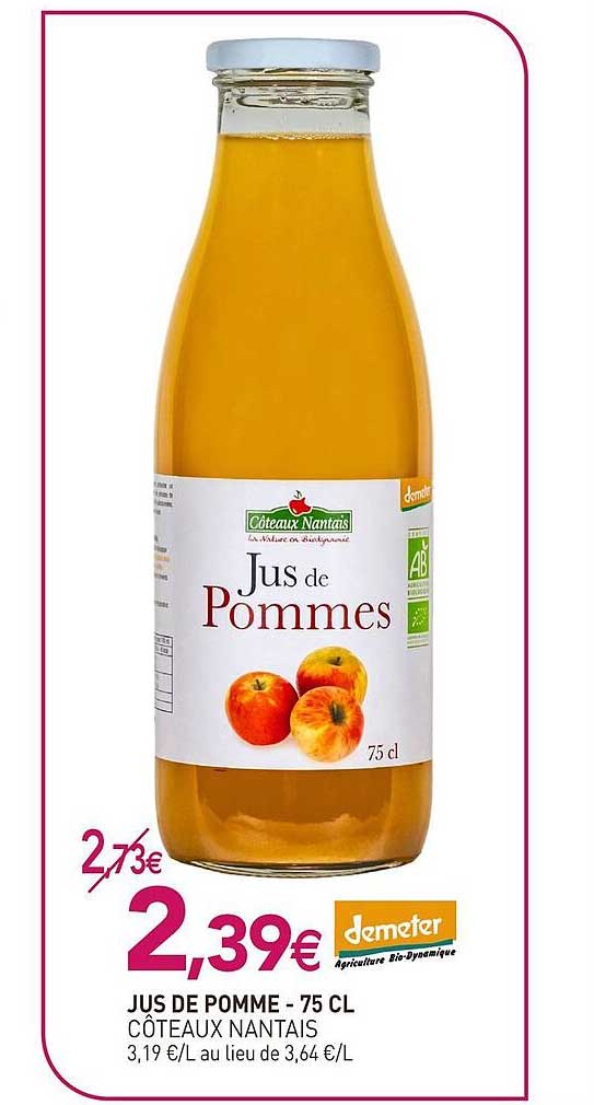 Jus De Pomme-75cl