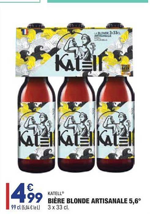 Katell Biere Blonde Artisanale 5,6
