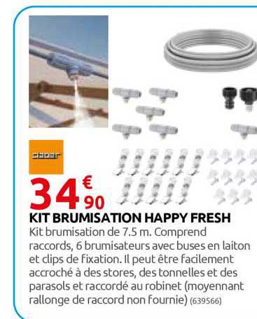 Kit Brumisation Happy Fresh