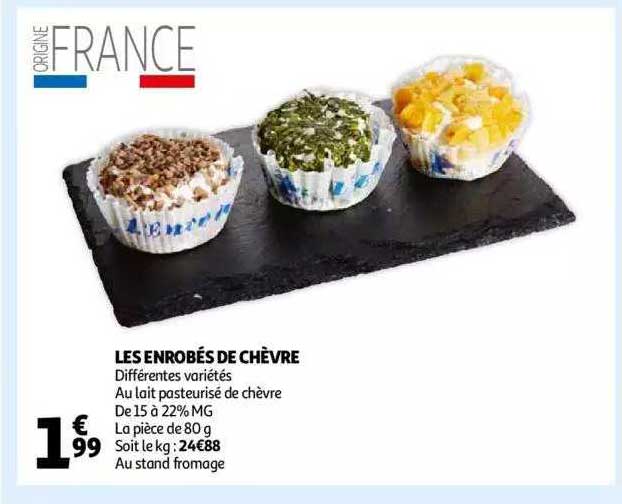 les enrobés de chèvre