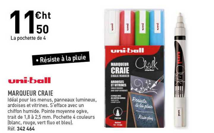 Marqueur Craie Uni-ball