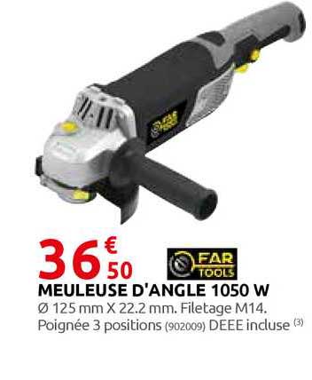 meuleuse d'angle 1050 w far tools