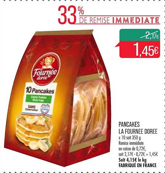 pancakes la fournée dorée