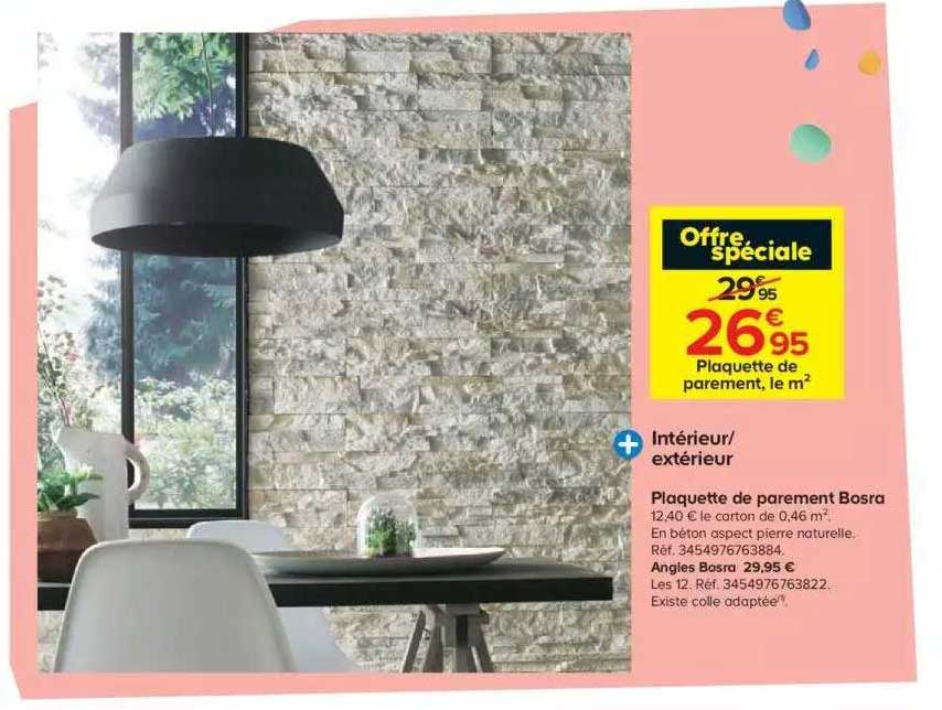 plaquette de parement bosra, angles bosra