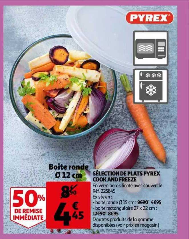 plats pyrex cook and freeze